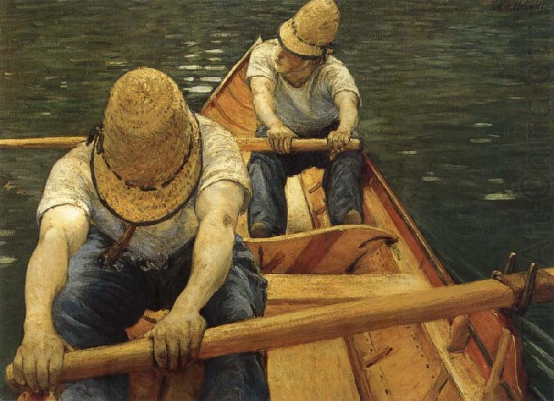 Oarsman, Gustave Caillebotte